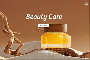 Image of beauty salon website